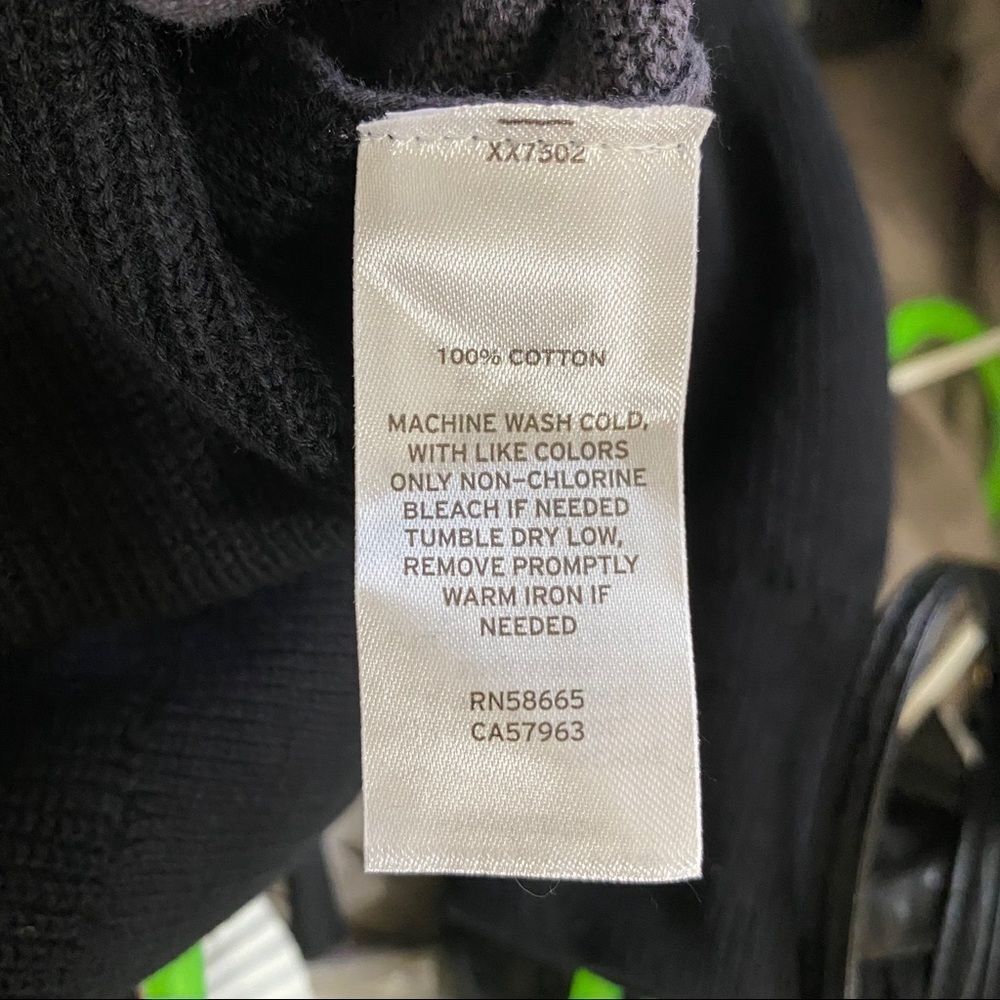 NWOT! 14th & Union colorblock cotton sweater L - Picture 6 of 6